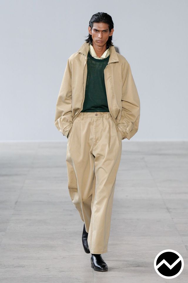 Ssstein, SS27 menswear, Camel, look 22