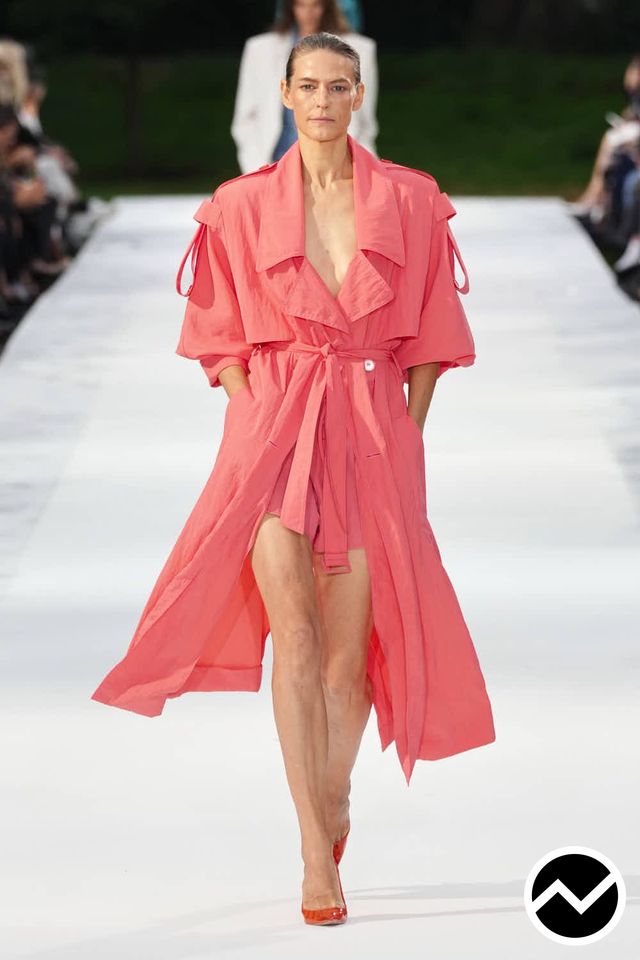 Stella Mccartney, SS27 womenswear, Coral, look 26
