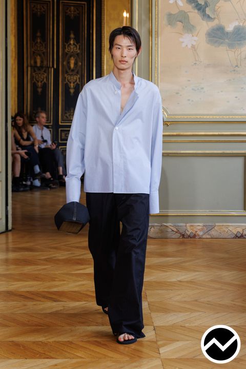 Studio Nicholson, SS27 menswear, Oversized Shirts, look 22