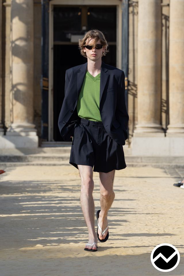 System SS27 menswear, look 1