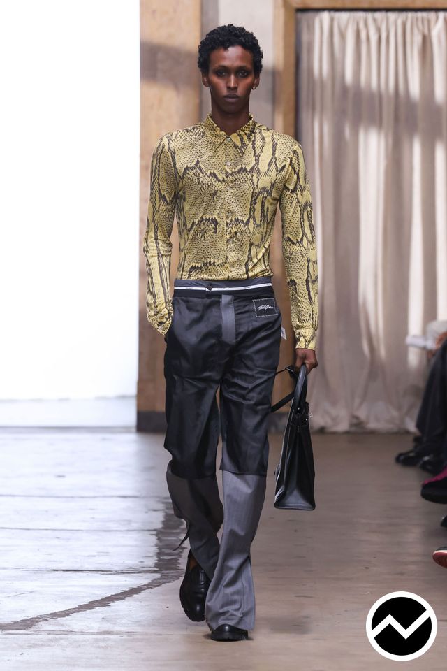 Telfar, SS27 menswear, Animal, look 14