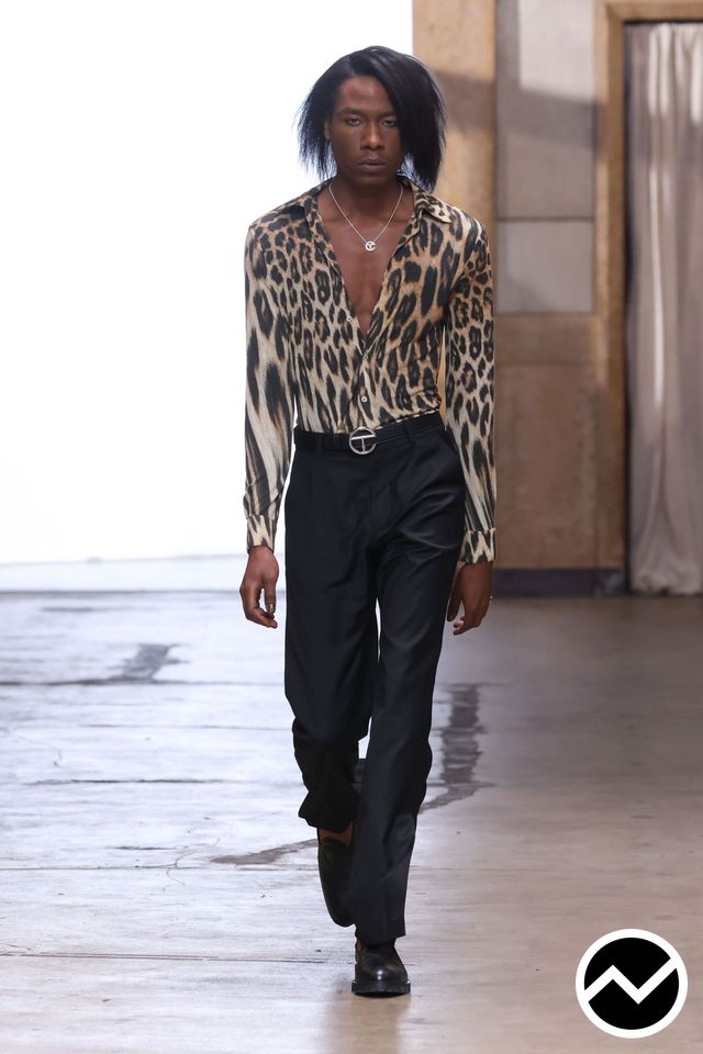 Telfar, SS27 menswear, Rock, look 16