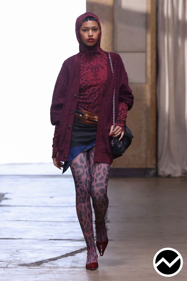 Telfar, SS27 womenswear, Boucle, look 33