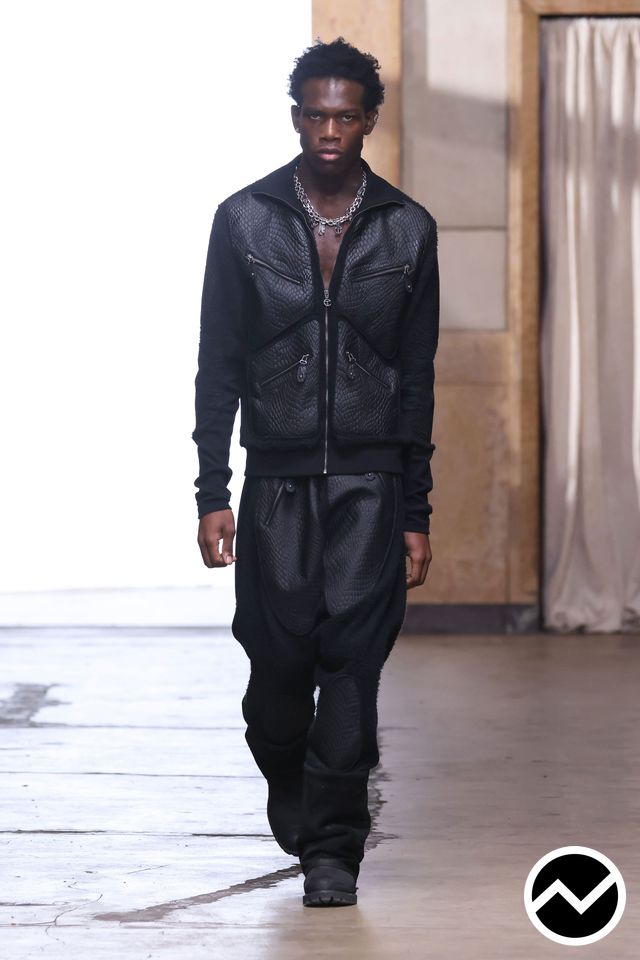 Telfar, SS27 menswear, Techwear, look 41