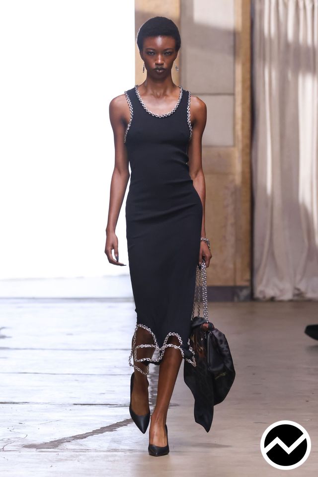 Telfar, SS27 womenswear, Scoop Neckline Dress, look 43