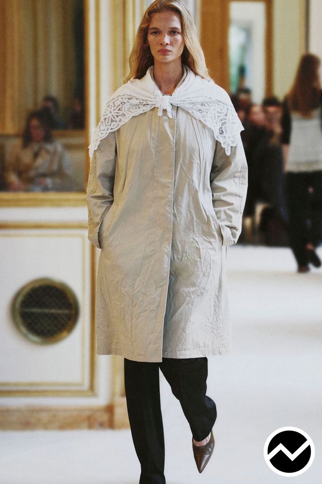 The Row, SS27 womenswear, Side Pocket Coat, look 8