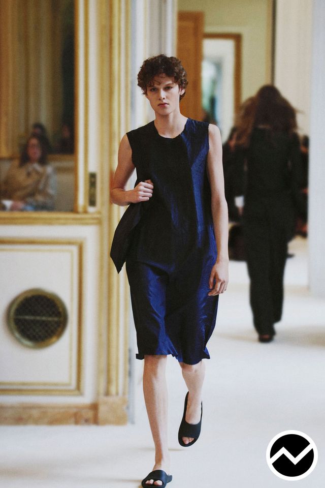 The Row, SS27 womenswear, Midnight Blue, look 11