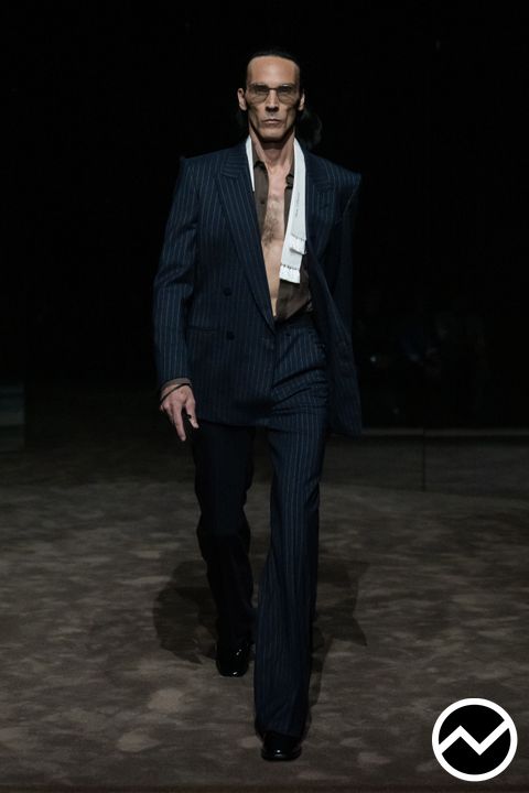Tom Ford SS27 menswear, look 1