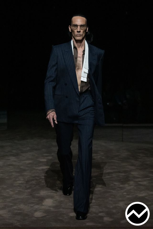 Tom Ford SS27 menswear, look 1