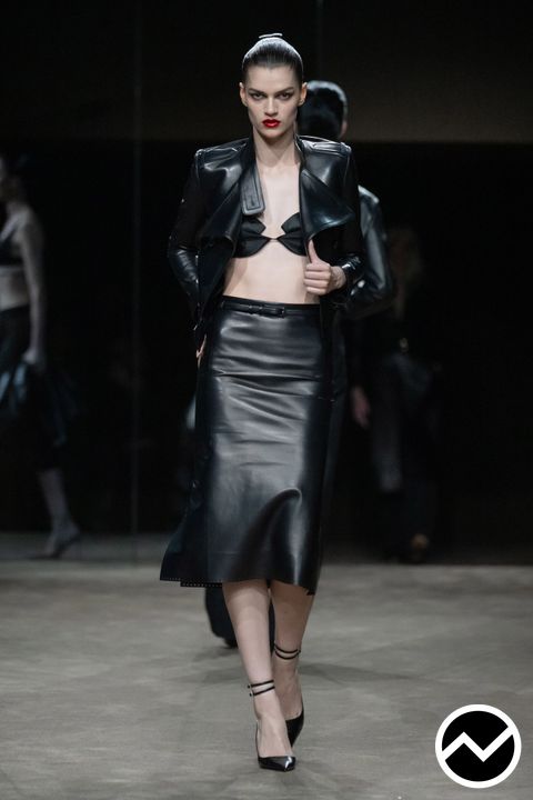 Tom Ford, SS27 womenswear, Leather, look 9