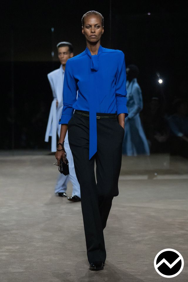 Tom Ford, SS27 womenswear, Indigo, look 30