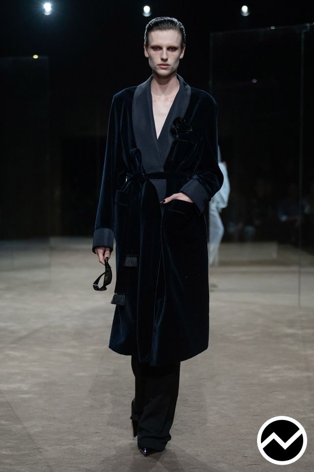 Tom Ford, SS27 womenswear, Velvet, look 53