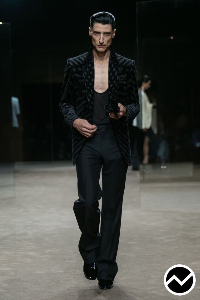 Tom Ford, SS27 menswear, Monochrome, look 60