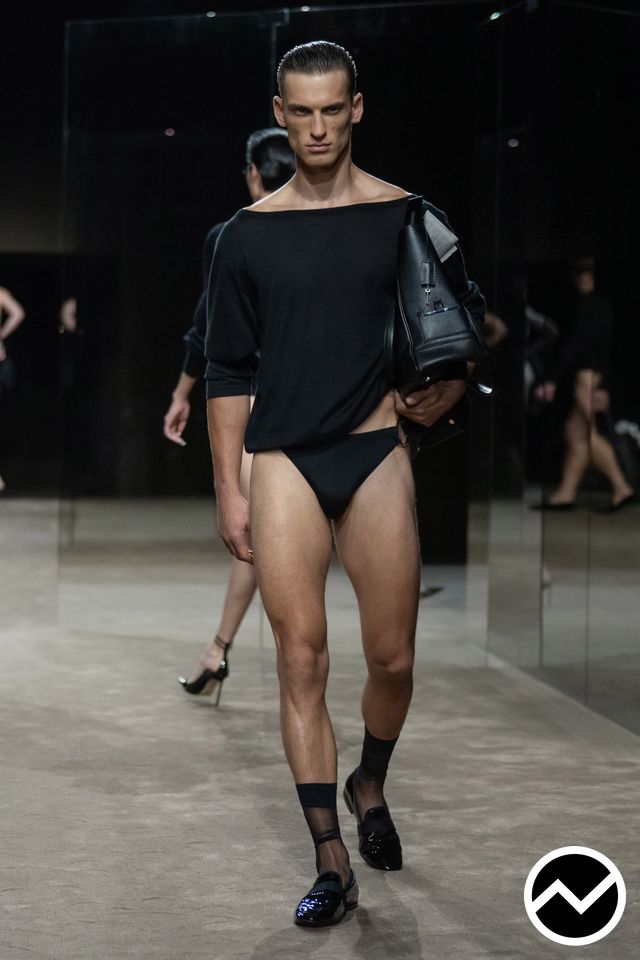 Tom Ford SS27 menswear, look 65