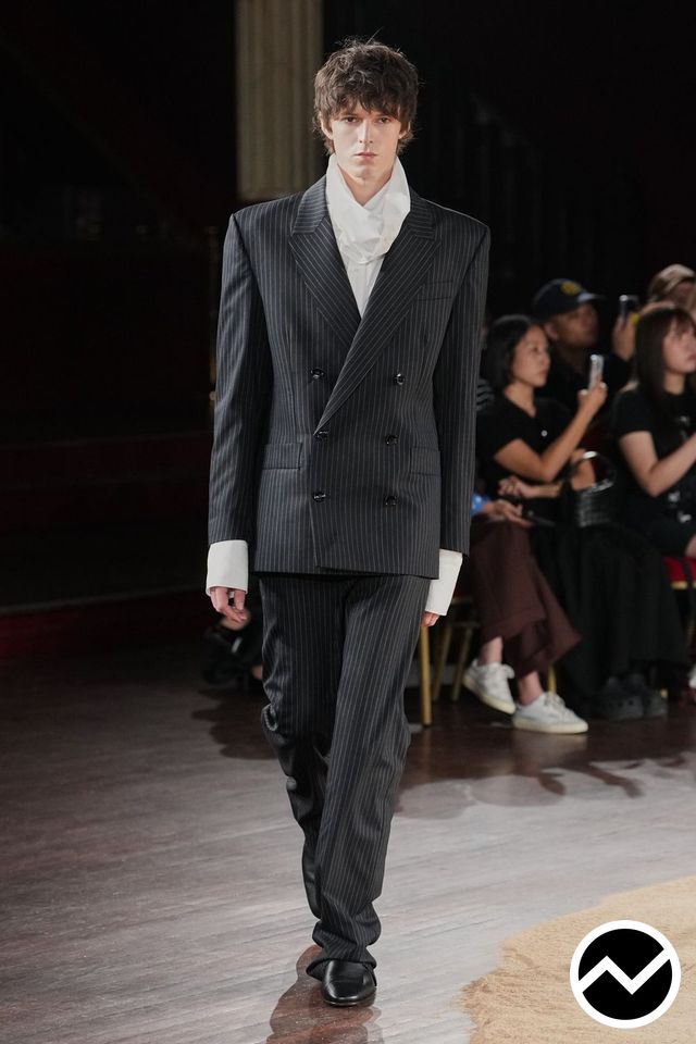 Torishéju, SS27 menswear, Power Dressing, look 2