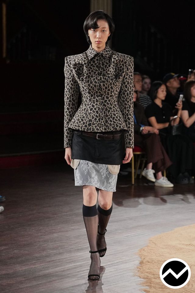 Torishéju, SS27 womenswear, Taupe, look 14
