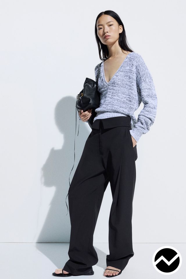 Tove, SS27 womenswear, V Neck Sweater, look 9
