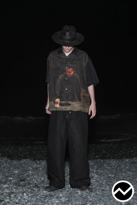 Undercover, SS27 menswear, Graphic, look 20