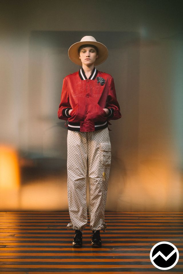 Undercover, SS27 menswear, Rib Jacket, look 7