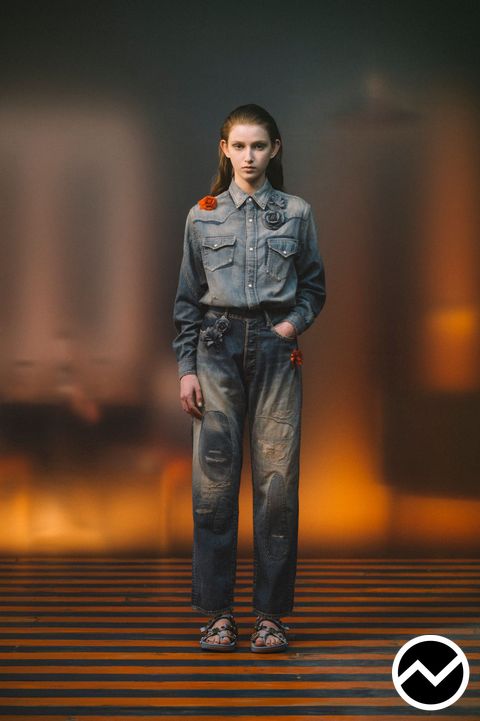 Undercover, SS27 menswear, Denim, look 23