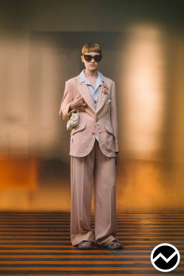Undercover, SS27 menswear, Tailored Pants, look 38