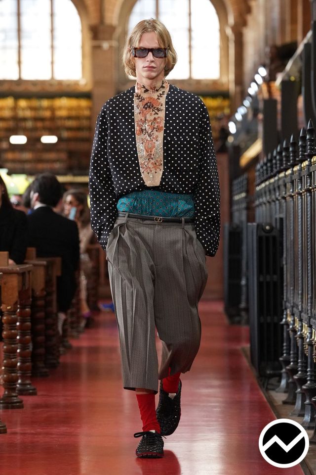 Valentino, SS27 womenswear, Polka Dot, look 27