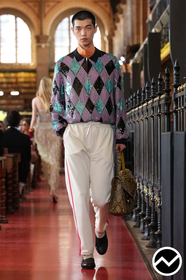Valentino, SS27 menswear, Glam, look 73