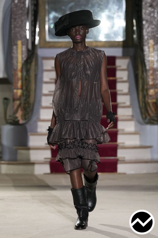 Vaquera, SS27 womenswear, Chocolate, look 13