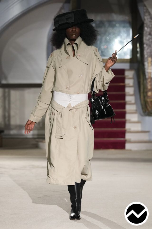 Vaquera, SS27 womenswear, Double Breasted Coat, look 32