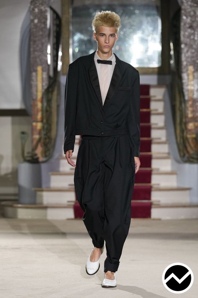 Vaquera, SS27 menswear, Balloon Pants, look 36