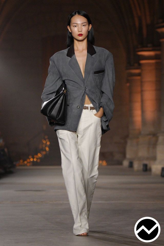 Victoria Beckham, SS27 womenswear, Oversized Jacket, look 20