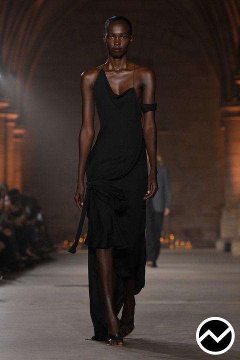 Victoria Beckham, SS27 womenswear, Draped Dress, look 25