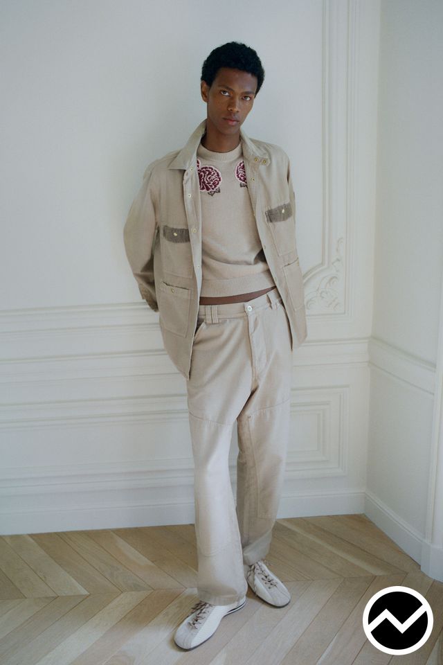 Wales Bonner, Wales Bonner SS27 menswear, look 4