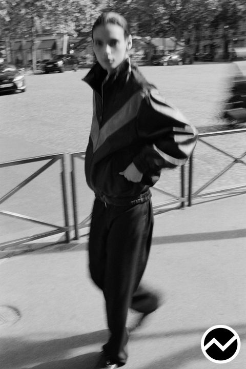Wales Bonner, SS27 menswear, Drop Shoulder Jacket, look 5