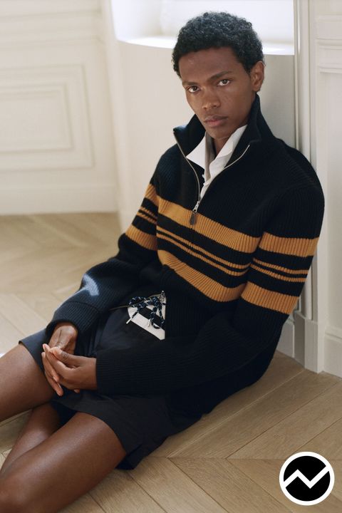 Wales Bonner, SS27 menswear, Rib, look 11