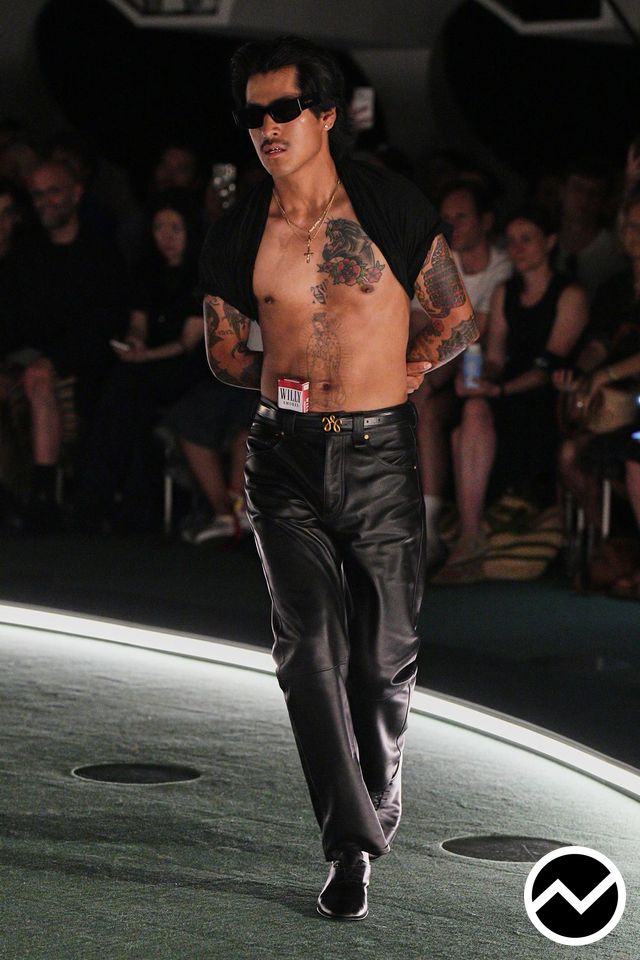 Willy Chavarria SS27 menswear, look 1