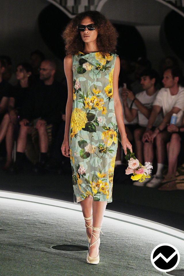 Willy Chavarria, SS27 womenswear, 60s Retro, look 43