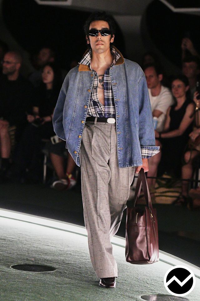 Willy Chavarria, SS27 menswear, Denim, look 44