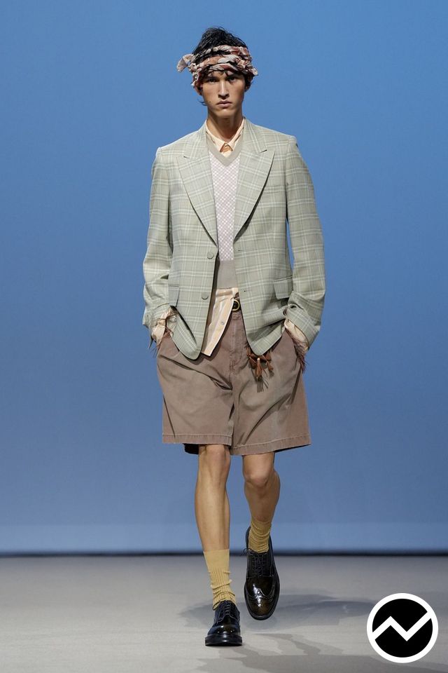 Wooyoungmi SS27 menswear, look 1