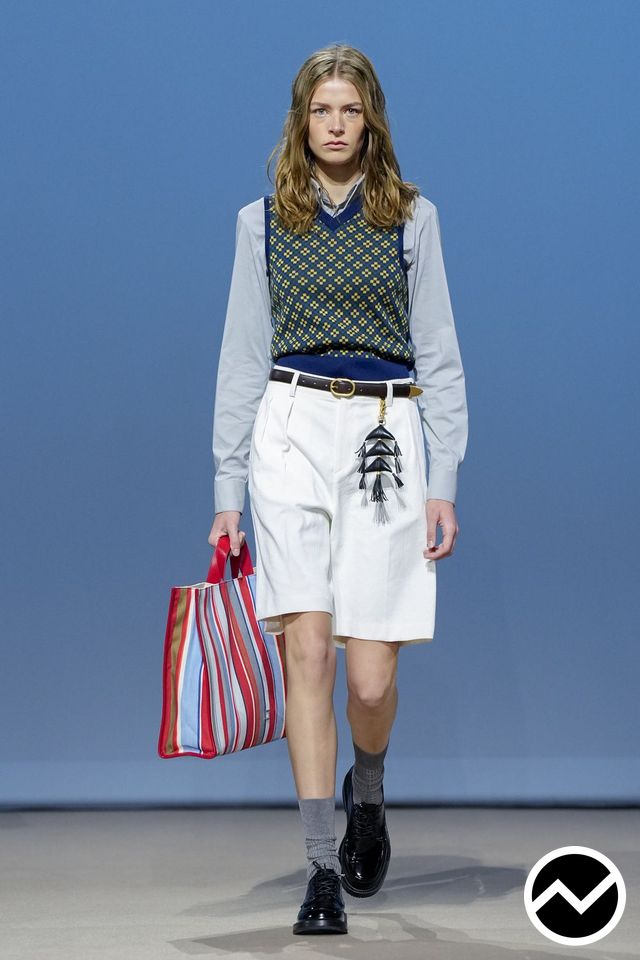 Wooyoungmi, SS27 menswear, Bermuda Shorts, look 14