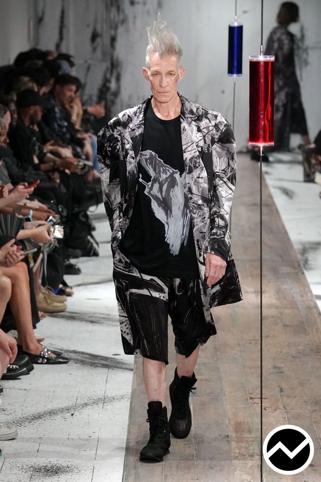 Yohji Yamamoto, Yohji Yamamoto SS27 menswear, look 10