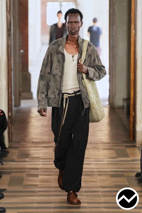 Ziggy Chen SS27 menswear, look 1