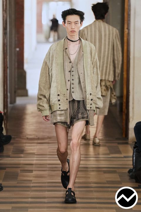 Ziggy Chen, SS27 menswear, Jacquard, look 25