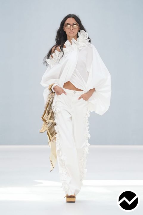 Zimmermann, SS27 womenswear, Oversized Blouse, look 2