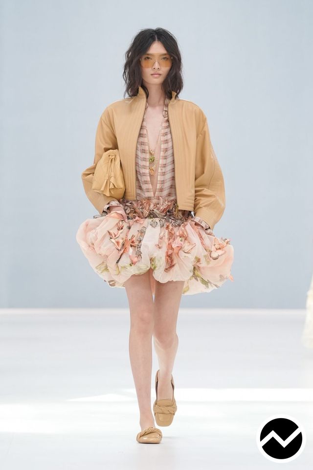 Zimmermann, SS27 womenswear, Drop Shoulder Jacket, look 13