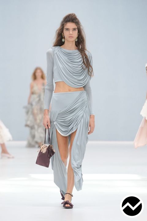 Zimmermann, SS27 womenswear, Draped Top, look 28