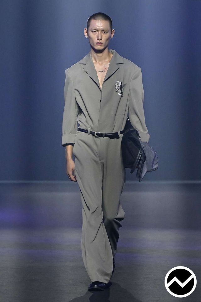 Re Rhee, SS27 menswear, Elemental Gray, look 15