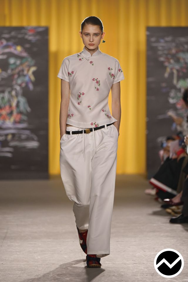 Ao Yes SS27 womenswear, look 1