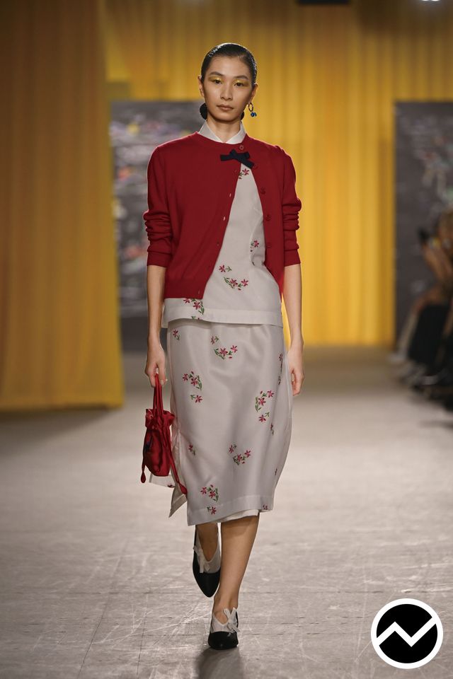 Ao Yes, SS27 womenswear, Mid-Rise Skirts, look 3