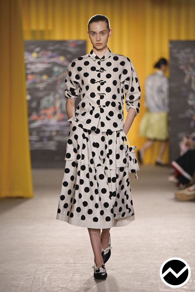 Ao Yes, SS27 womenswear, Polka Dot, look 22